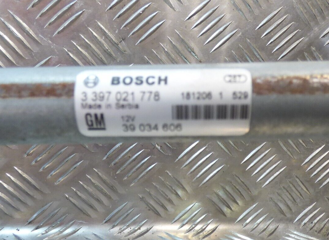 OPEL ASTRA K Orig. Wischergestänge Vorne Bosch 3397021778 ORIGINAL gebraucht - GM39034606