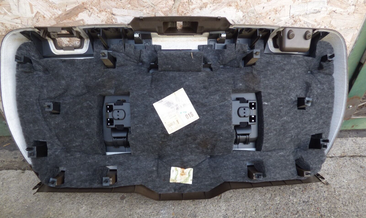 Porsche Cayenne 92A Kofferraumdeckel verkleidung 7P5867601J DE1 Brau ORIGINAL gebraucht - Heckklappen
