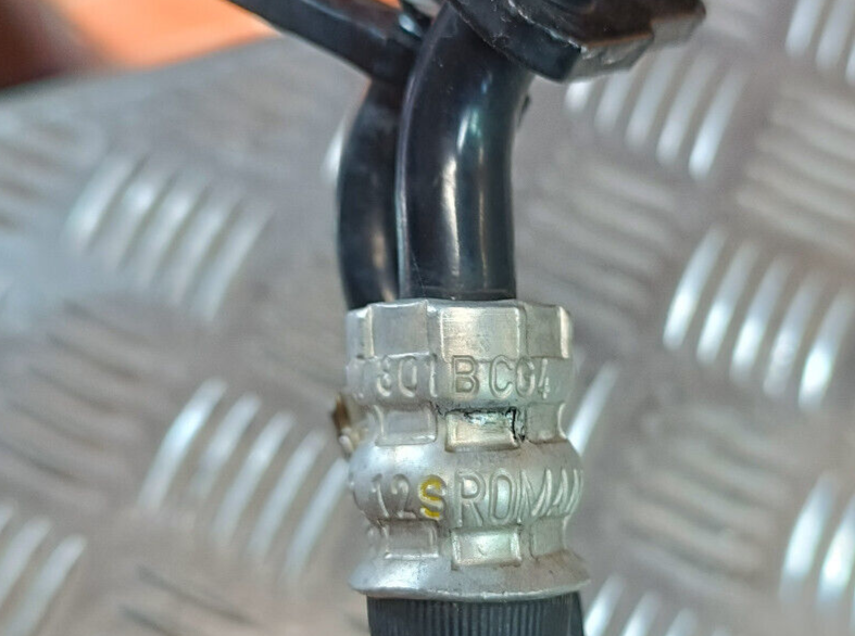 Porsche Cayenne S 92A Ölleitung Getriebekühler Leitung Rohr ORIGINAL gebraucht - 7P5317801CG