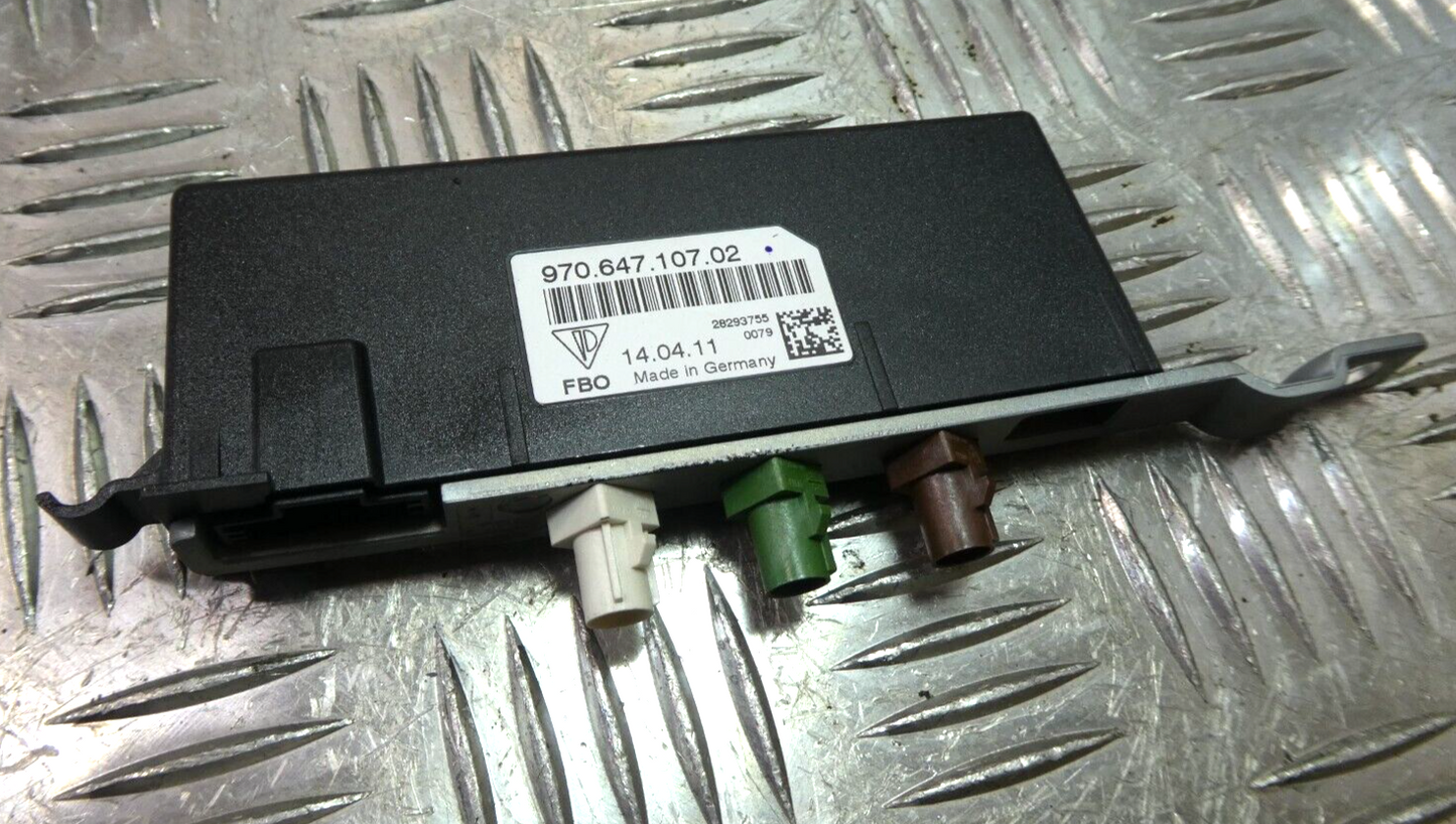 Porsche Panamera 970 Antennenverstärker Fahrzeug Antenne ORIGINAL gebraucht - 97064710702