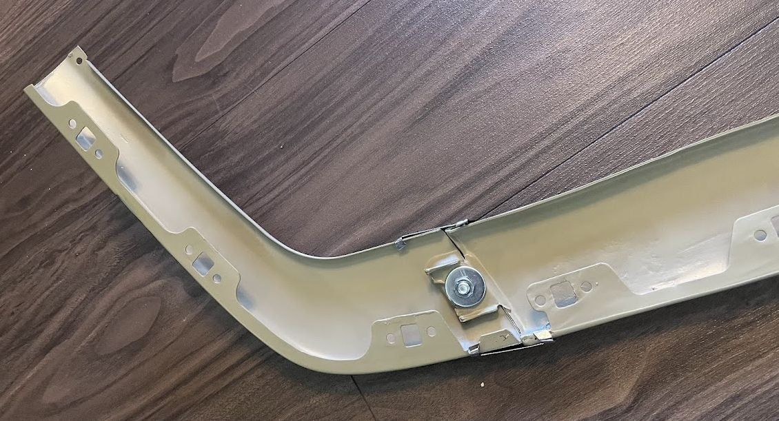 Mercedes-Benz C126 SEC 2. Serie Coupe Stoßstange Vorne Chrome Zierleiste Satz