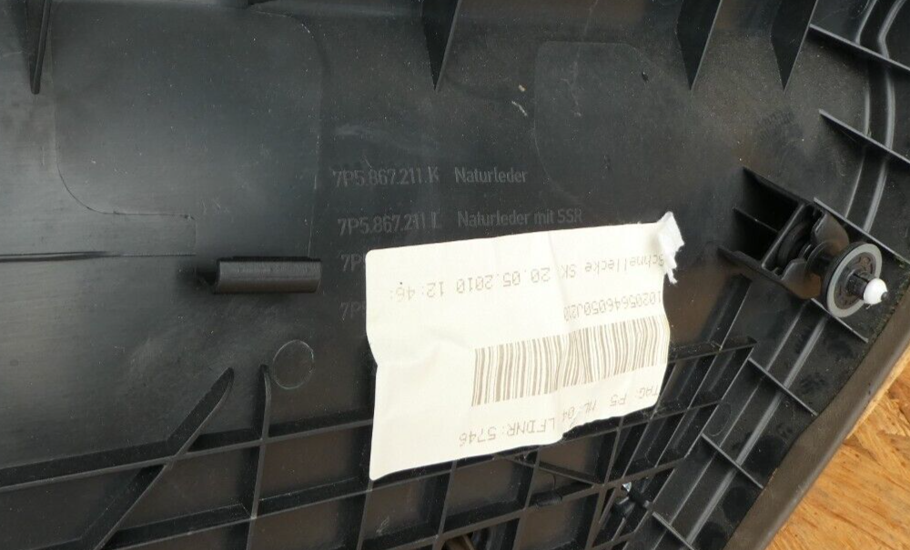 Porsche Cayenne 92A Türverkleidung Hinten Links Braun ORIGINAL gebraucht - Umbra ORIGINAL gebraucht - 7P5867211K