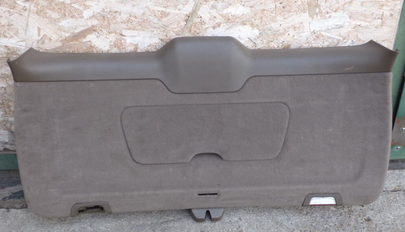 Porsche Cayenne 92A Kofferraumdeckel verkleidung 7P5867601J DE1 Brau ORIGINAL gebraucht - Heckklappen