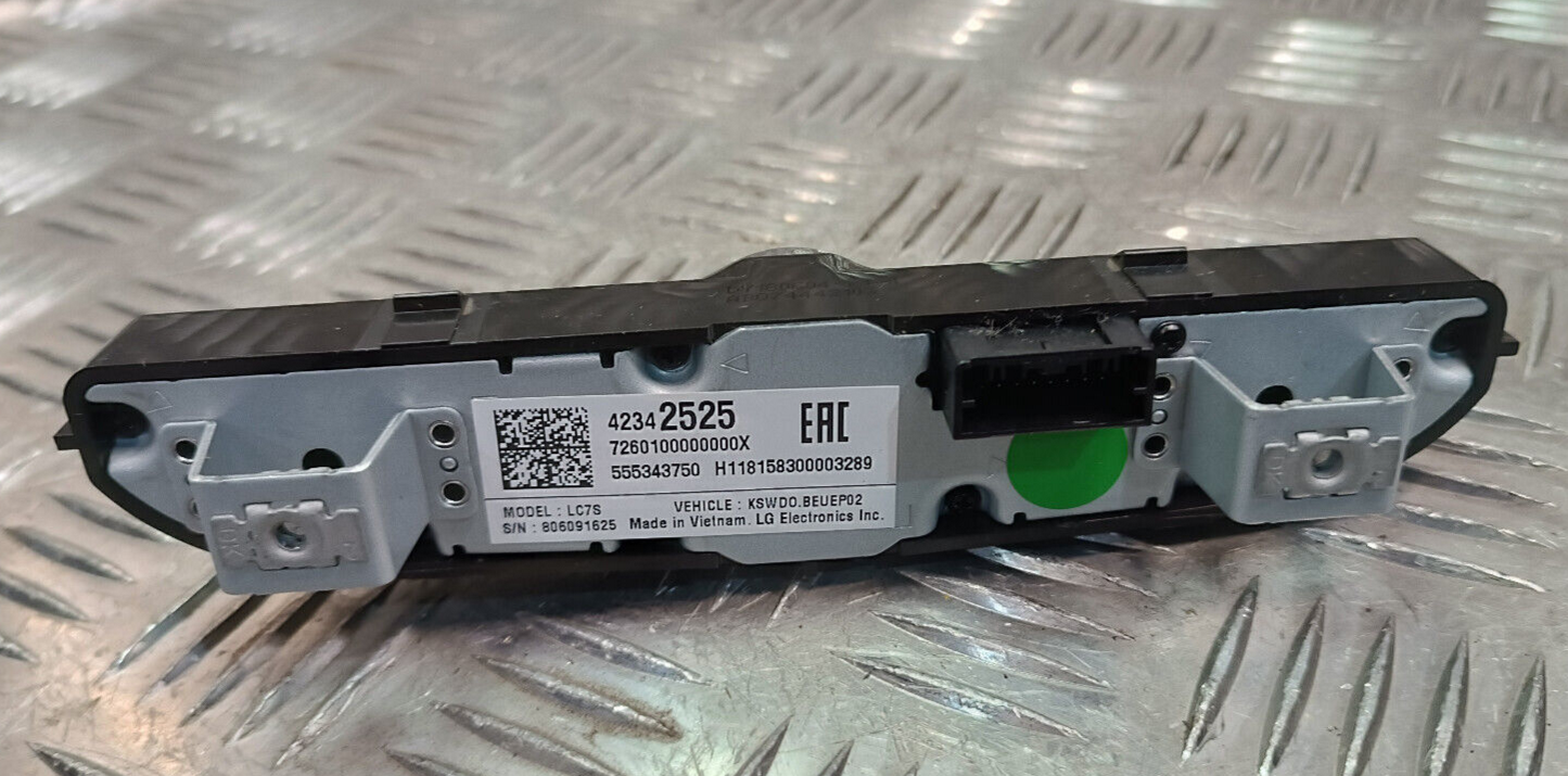 OPEL ASTRA K Kombi Radio Schalter Audio Kontrolle GM 555343750 ORIGINAL gebraucht - 42342525
