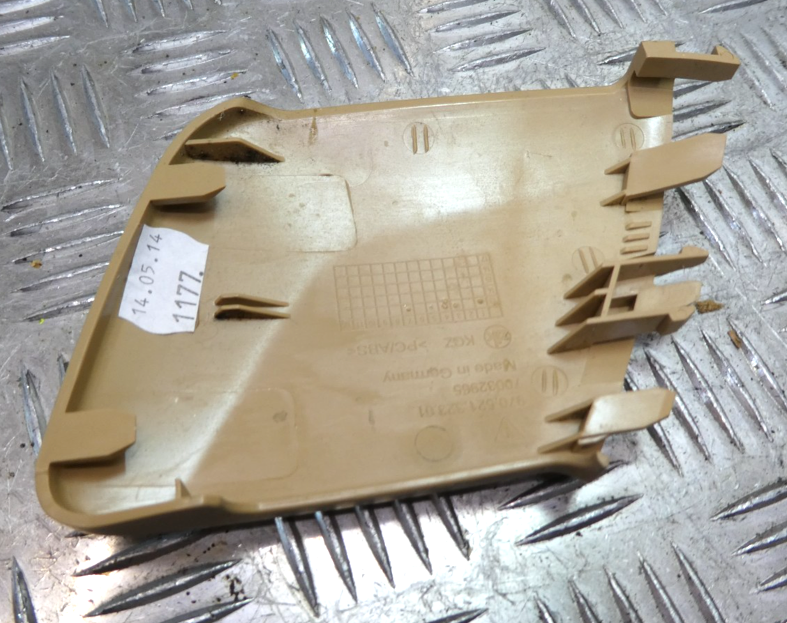 Porsche Panamera 970 Sitzverkleidung vorne links Luxorbeige ORIGINAL gebraucht - 97052132301