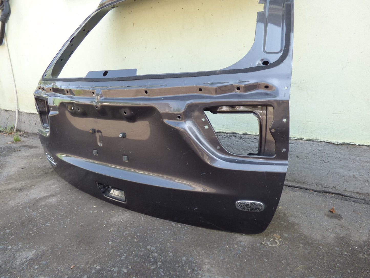 Jeep Grand Cherokee IV WK2 2013 gebraucht - 2018 Heckklappe grau gebraucht - Original