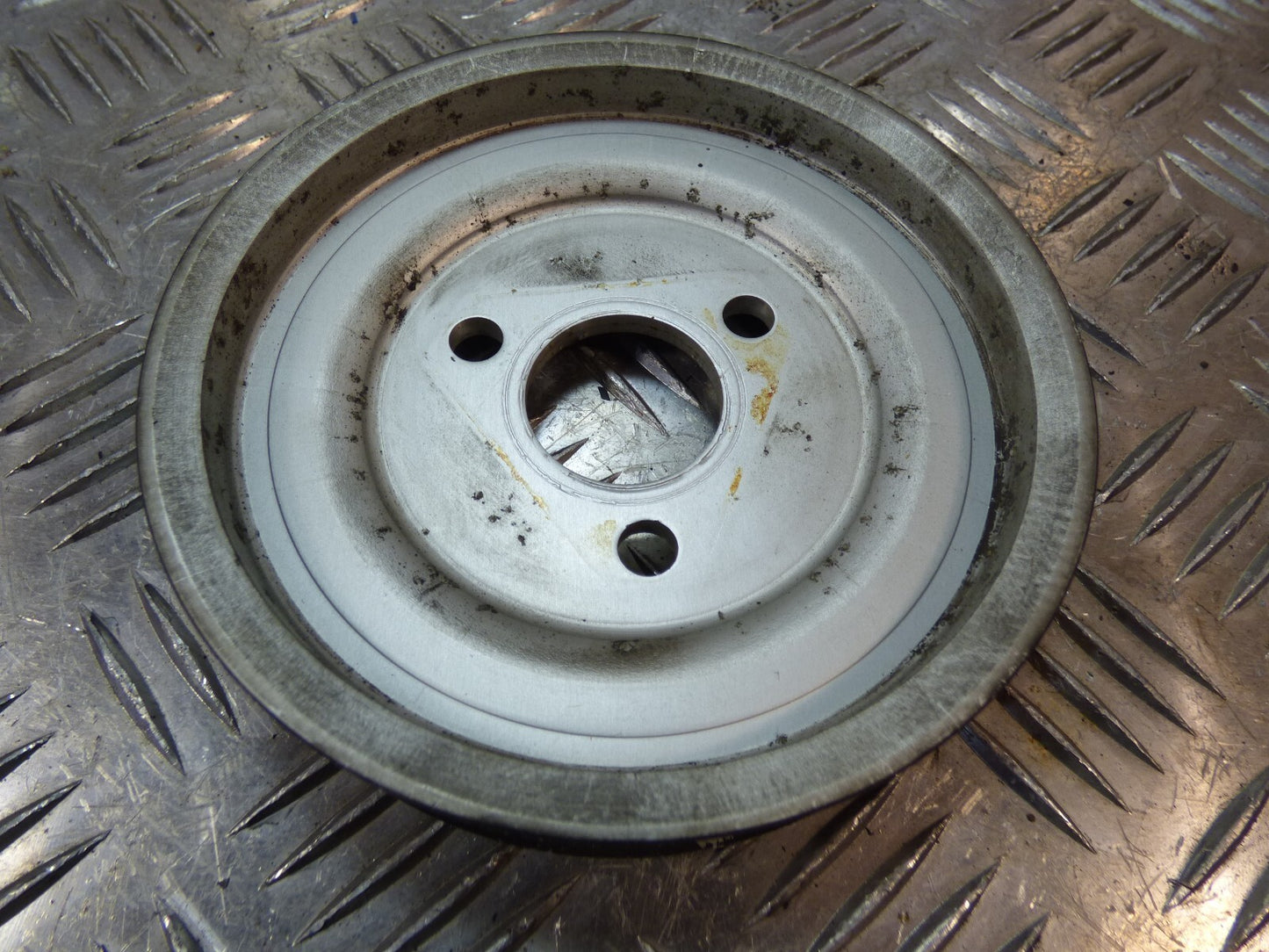 Porsche Boxster Cayman 987 986 Riemenscheibe Servopumpe ORIGINAL gebraucht - 99614722360
