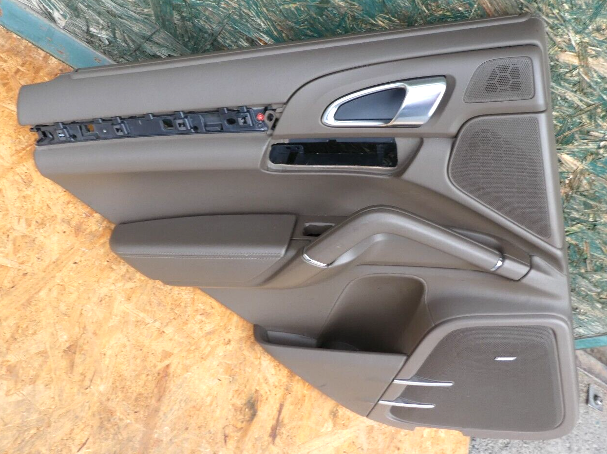Porsche Cayenne 92A Türverkleidung Hinten Links Braun ORIGINAL gebraucht - Umbra ORIGINAL gebraucht - 7P5867211K