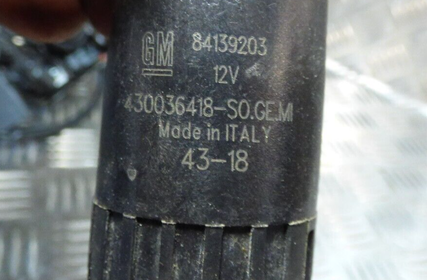 OPEL ASTRA K Wischwasserpumpe Wasserpumpe Pumpe ORIGINAL gebraucht - GM84139203