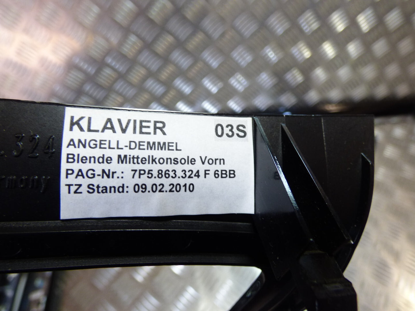 Porsche Cayenne 92A Zierleiste Dekorleiste Klavier Set Kit Satz ORIGINAL gebraucht - Innenzierleisten
