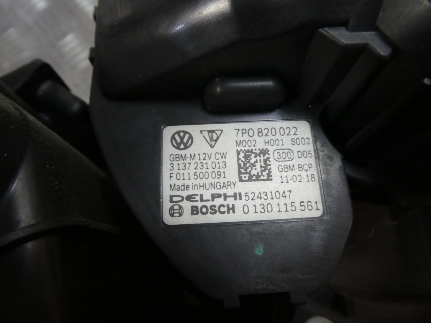 Porsche Cayenne 92A Gebläsekasten Klimakasten 7P0820003A ORIGINAL gebraucht - Heizungskasten
