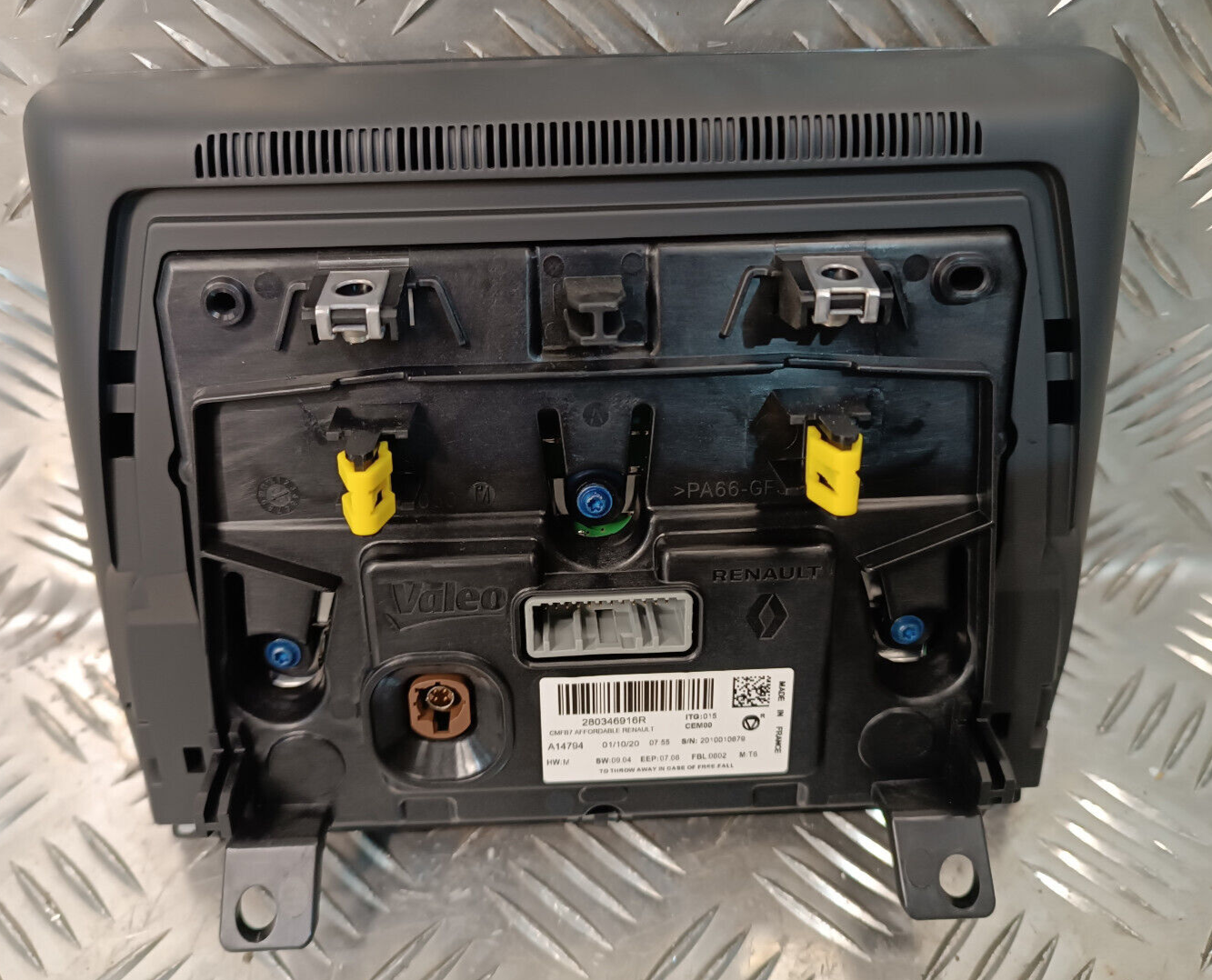 Renault Zoe 2022 Display Monitor Navigationssystem Radio ORIGINAL gebraucht - 280346916R