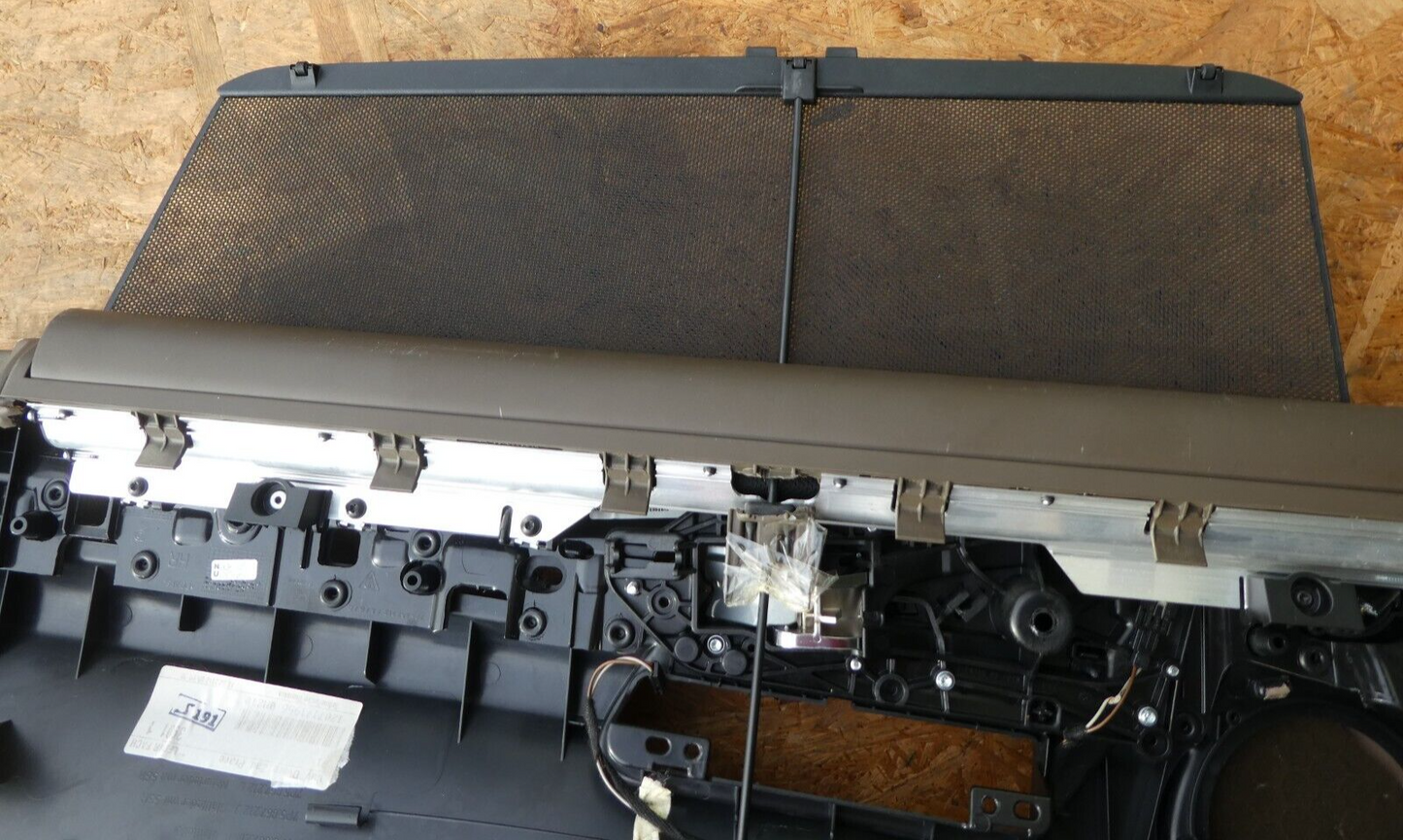 Porsche Cayenne 92A Türverkleidung Hinten Rechts + Rolo Umbra Tartufo ORIGINAL gebraucht - 7P5867212