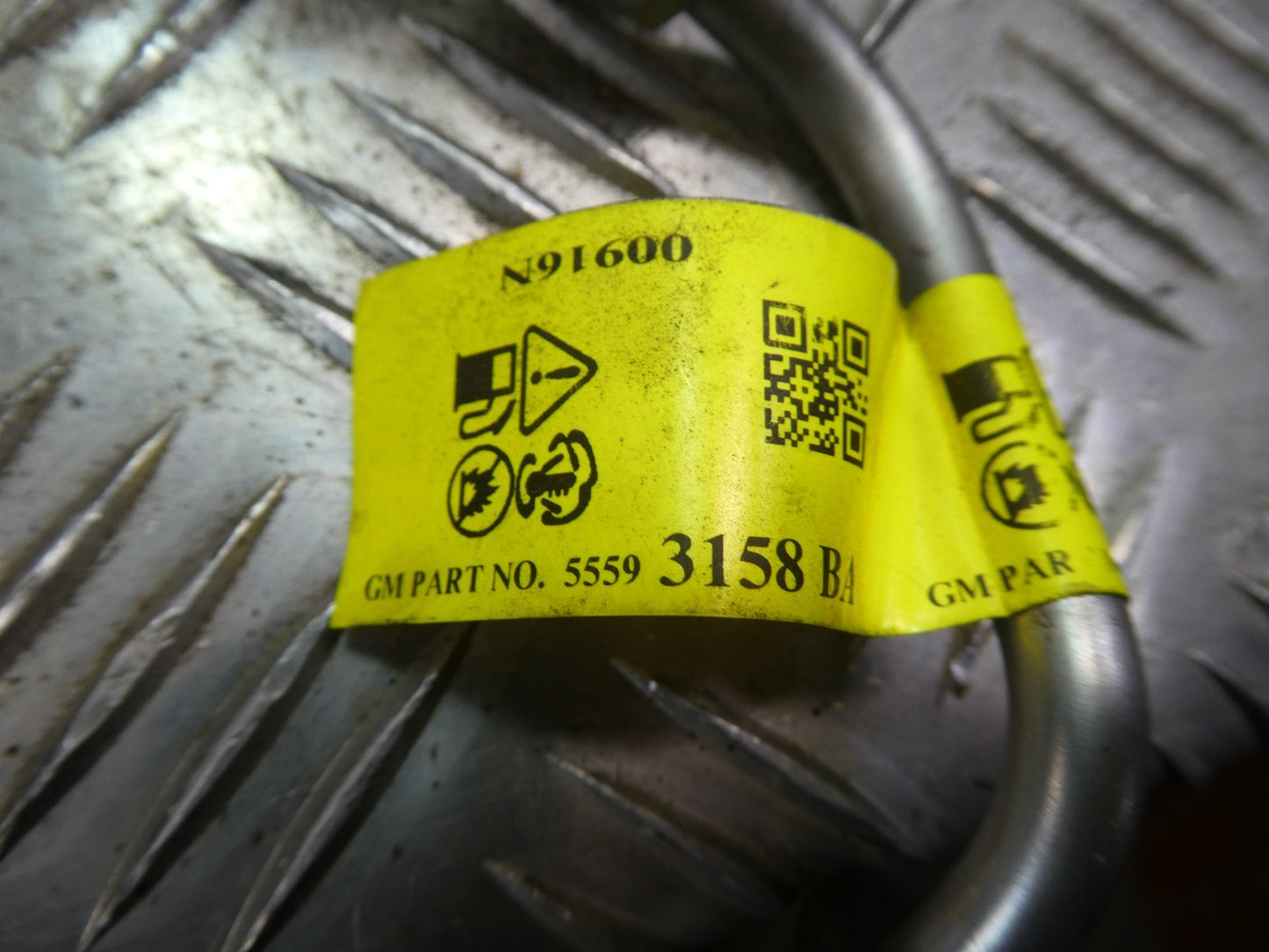 OPEL ASTRA K 1.0 TURBO Kraftstoffleitung Hochdruckleitung ORIGINAL gebraucht - 55593158