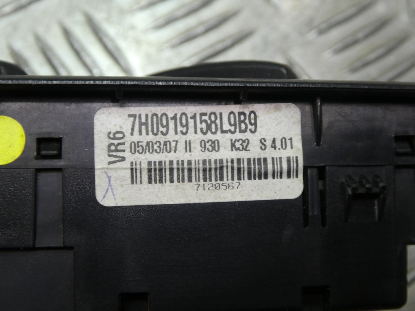 VW T5 Klimabedienteil Modul Heizung schalter _ 7E0919158L 9B9 ORIGINAL gebraucht - Transporter