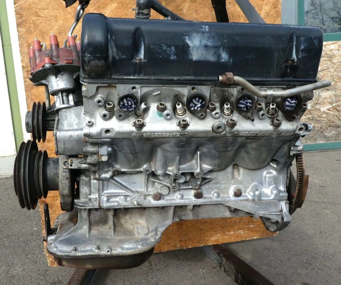 Mercedes-Benz C126 W126 SEC 500 V8 Motor ohne Anbauteile M117 117965 223-265 PS