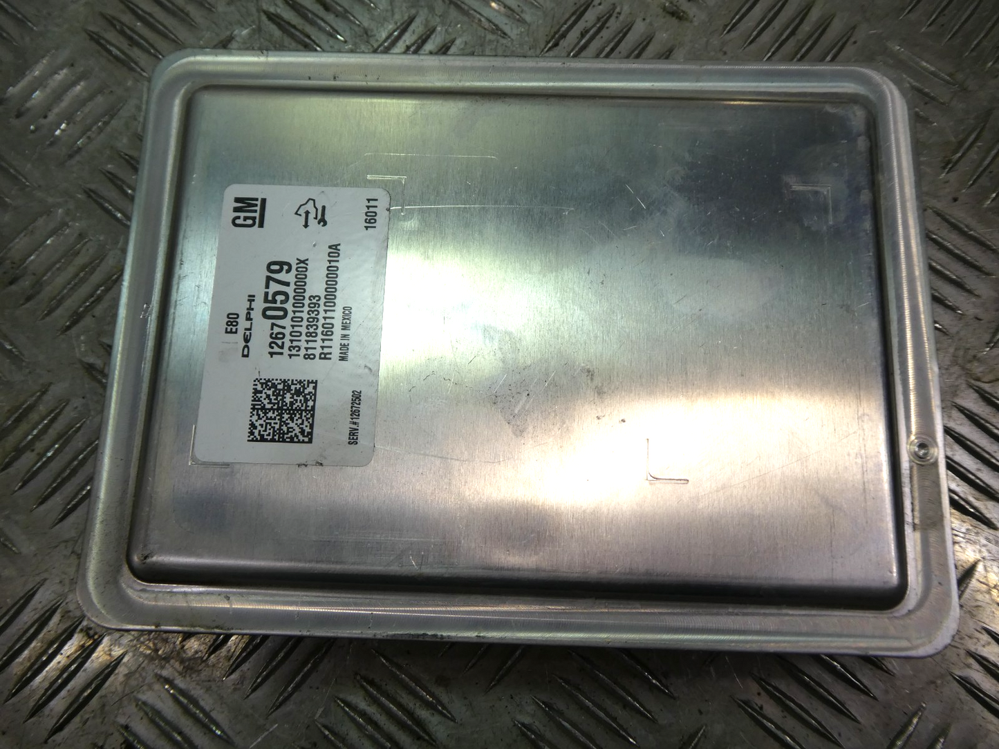 OPEL ASTRA K 1.0 TURBO 12V Motorsteuergerät Modul ECU DELPHI GM ORIGINAL gebraucht - 12670579