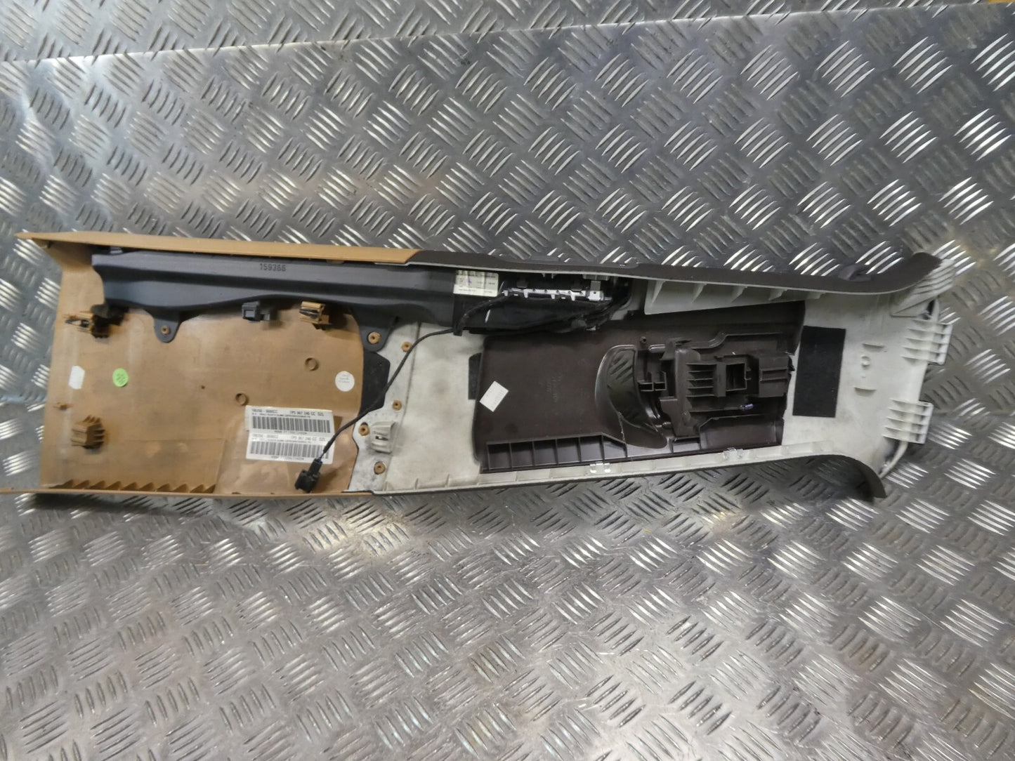 Porsche Cayenne 92A Säulenverkleidung B-Säule rechts 0ZL ORIGINAL gebraucht - 7P5867240CC