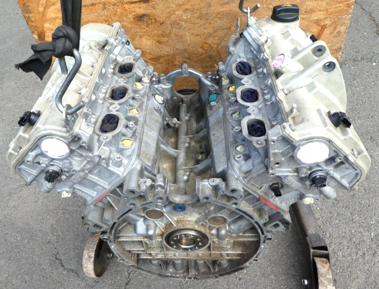 Porsche 3.6 V6 M46.40 Motor 300 PS ohne Anbauteile Engine ORIGINAL gebraucht - PANAMERA
