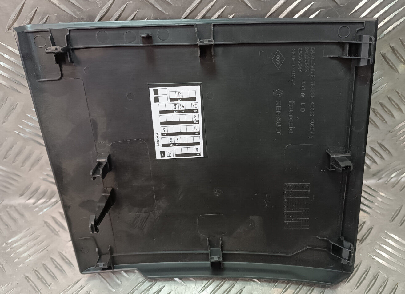 Renault Zoe 2022 Blende Pannel Deckel Elektrik Abdeckung 0540354X LHD ORIGINAL gebraucht - 2462392X
