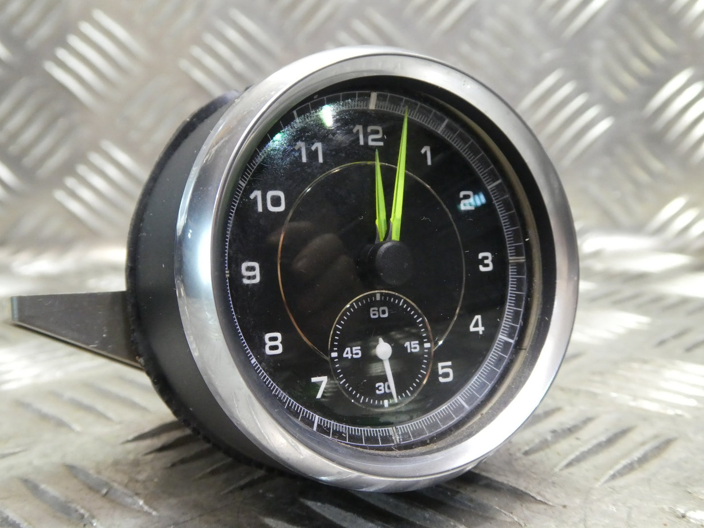 Porsche Panamera 3.0 E-Hybrid Uhr Clock in armaturenbrett ORIGINAL gebraucht - 97064131505DAP