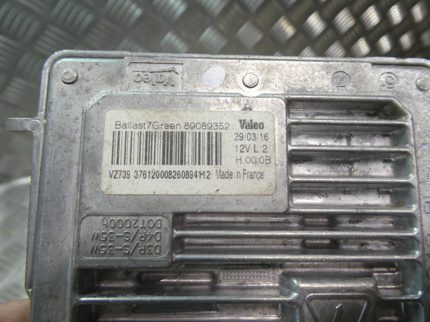 Jeep Grand Cherokee WK2 Xenon Vorschaltgerät Steuergerät Ballast 7Green ORIGINAL gebraucht - 89089352
