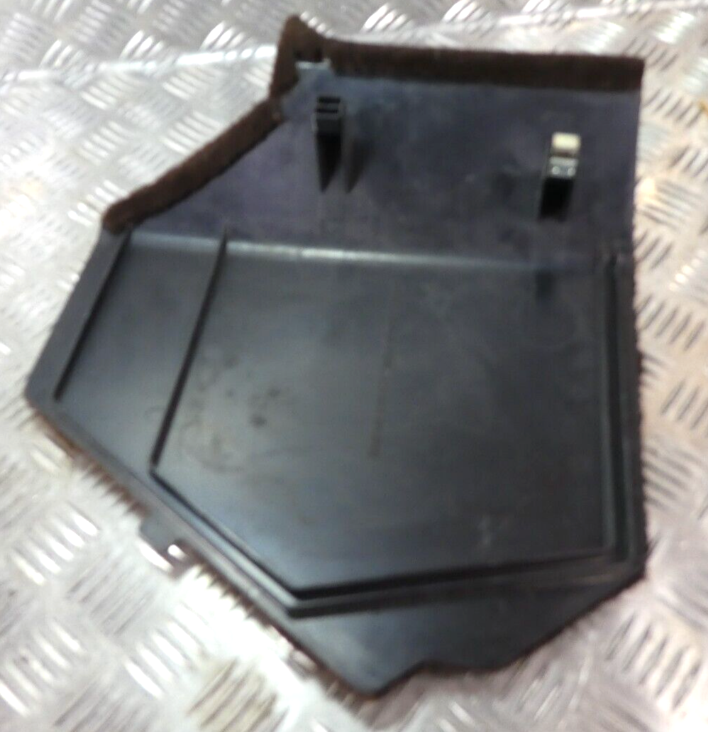 Mercedes C126 W126 Coupe SEC Verkleidung Fussraum rechts Braun ORIGINAL gebraucht - 1266880806