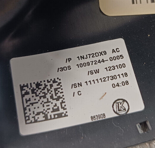 Jeep Grand WK2 Lenkrad Verkleidung Abdeckung P1NJ72DX9AC ORIGINAL gebraucht - Cherokee