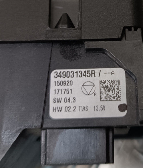 Renault Zoe 2022 Schaltkulisse Schaltung 349031345 R ORIGINAL gebraucht - 349031345R