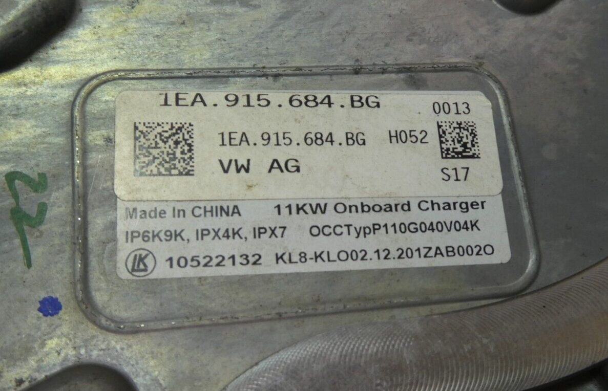 VW ID3 ID.3 Ladegerät Batterie Wechselrichter Inverter 1EA915684BG ORIGINAL gebraucht - Volkswagen