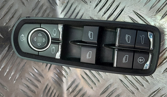 Porsche 970 Fensterheber Schalter Vorne Links 7PP959858K ORIGINAL gebraucht - Panamera