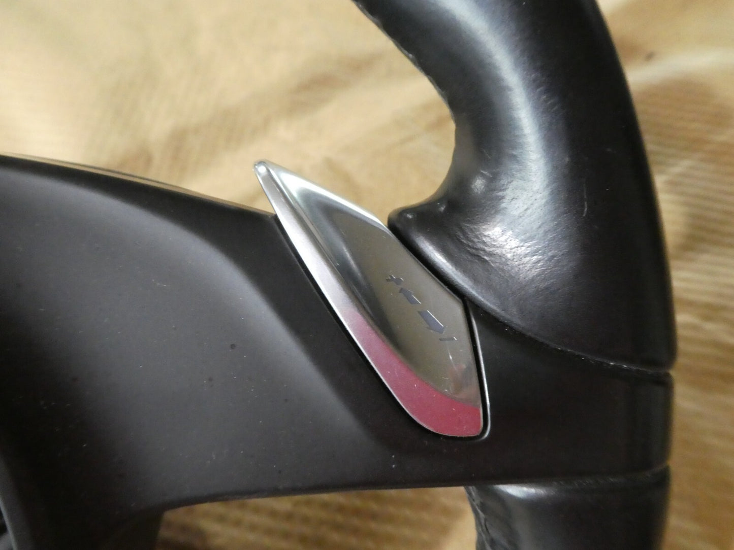 Porsche Panamer 970 Lenkrad Schwarz Leder 7PP419091AB A34 ORIGINAL gebraucht - Lederlenkrad