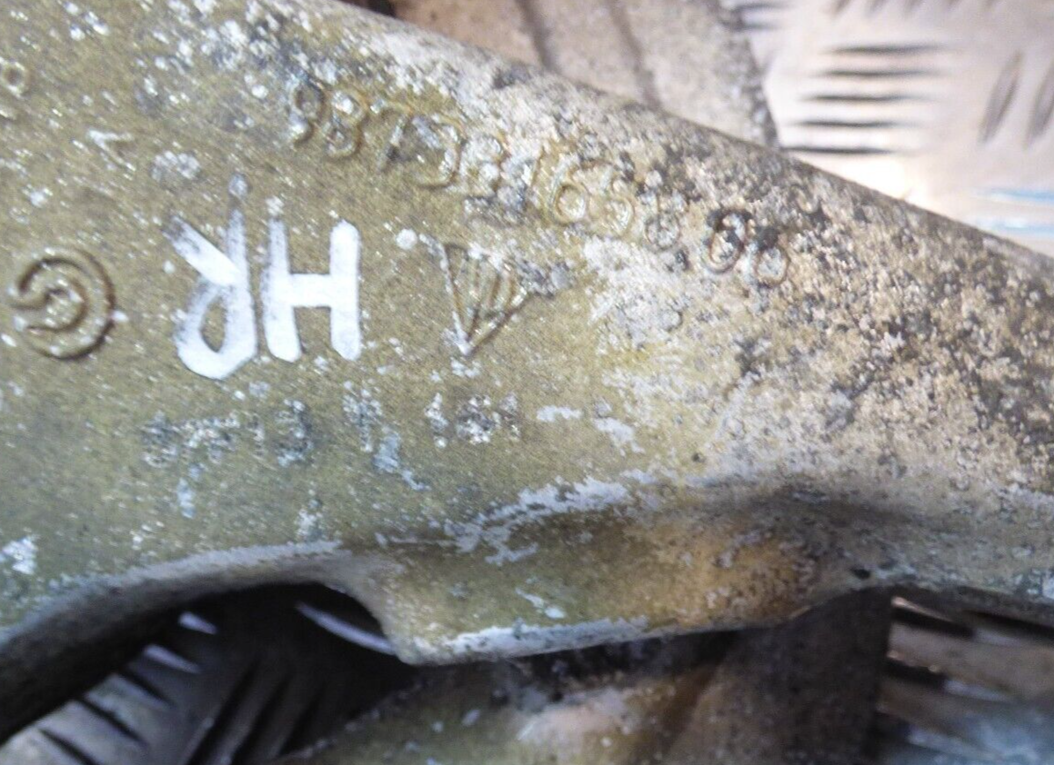 Porsche Boxster Cayman 987 Achsschenkel Hinten Rechts ORIGINAL gebraucht - 98733165806