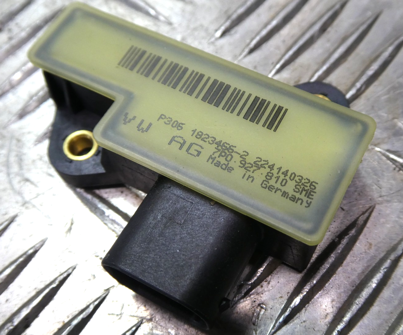 Porsche 970 Wegstreckensensor Distanz Sensor 7P0927810 ORIGINAL gebraucht - Panamera