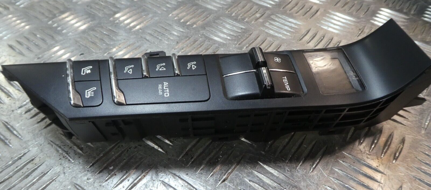 Porsche Cayenne 92A Bedieneinheit Vorne Rechts für 7P5907044S ORIGINAL gebraucht - Klimabedienteil