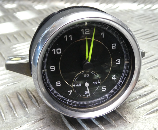 Porsche Panamera 3.0 E-Hybrid Uhr Clock in armaturenbrett ORIGINAL gebraucht - 97064131505DAP