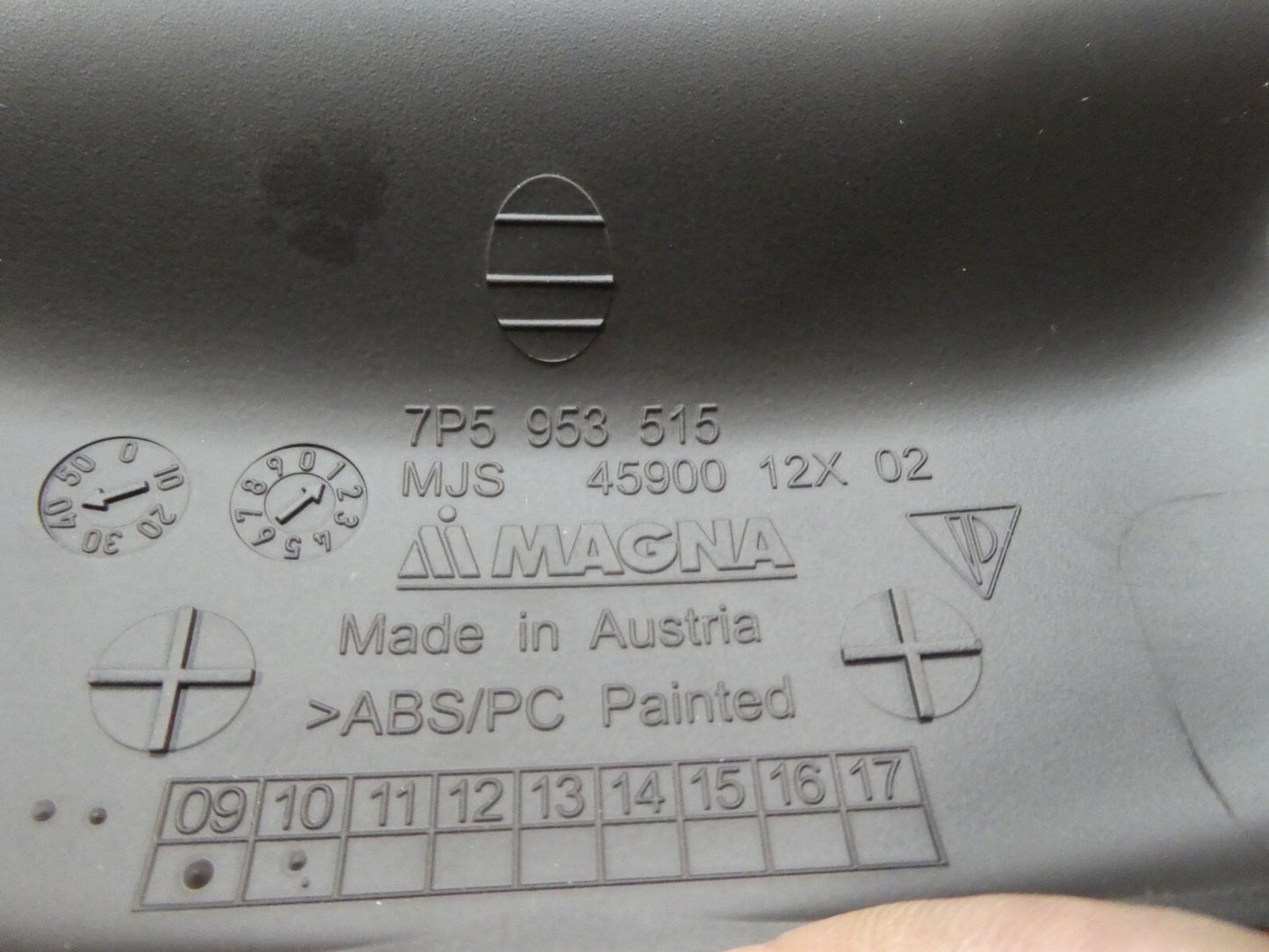 Porsche Cayenne 92A Lenksäulenverkleidung Lenksäule 7P5953515 ORIGINAL gebraucht - Verkleidung