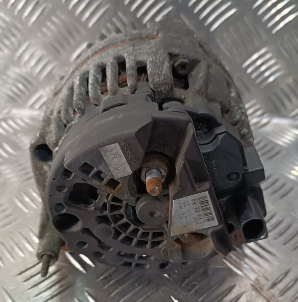 VW Transporter T5 1.9 TDI Generator Lichtmaschine 90A 0124325131 ORIGINAL gebraucht - 038903024D