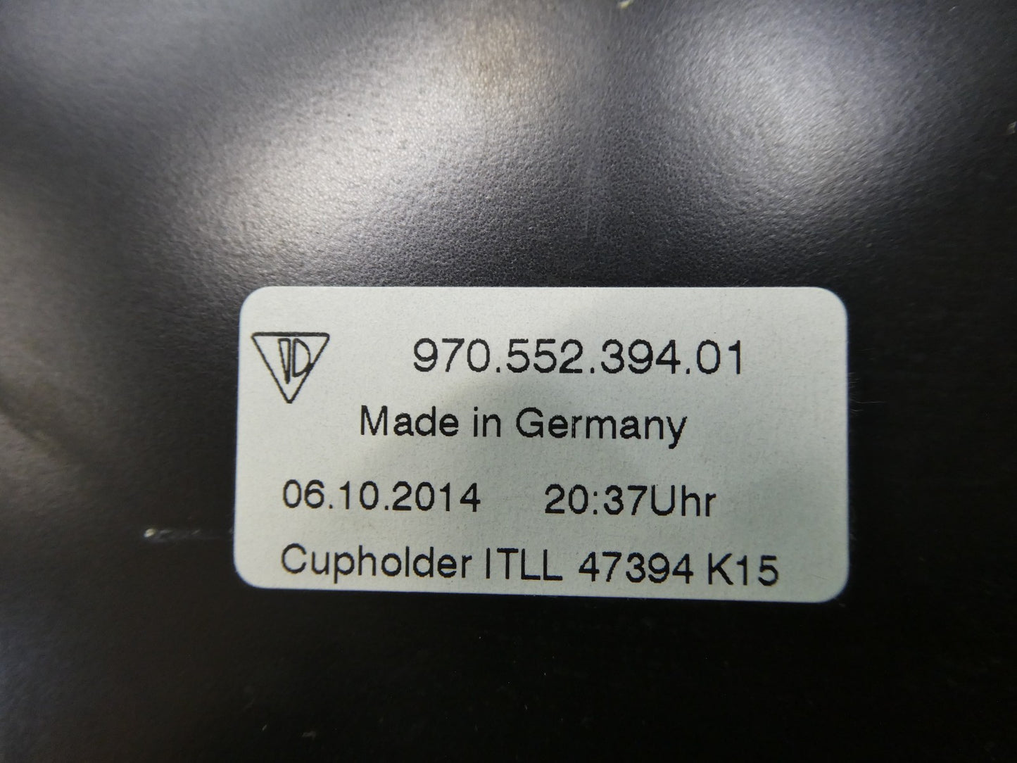 Porsche Panamera 970 Getränkehalter Armaturenbrett LHD ORIGINAL gebraucht - 97055239401