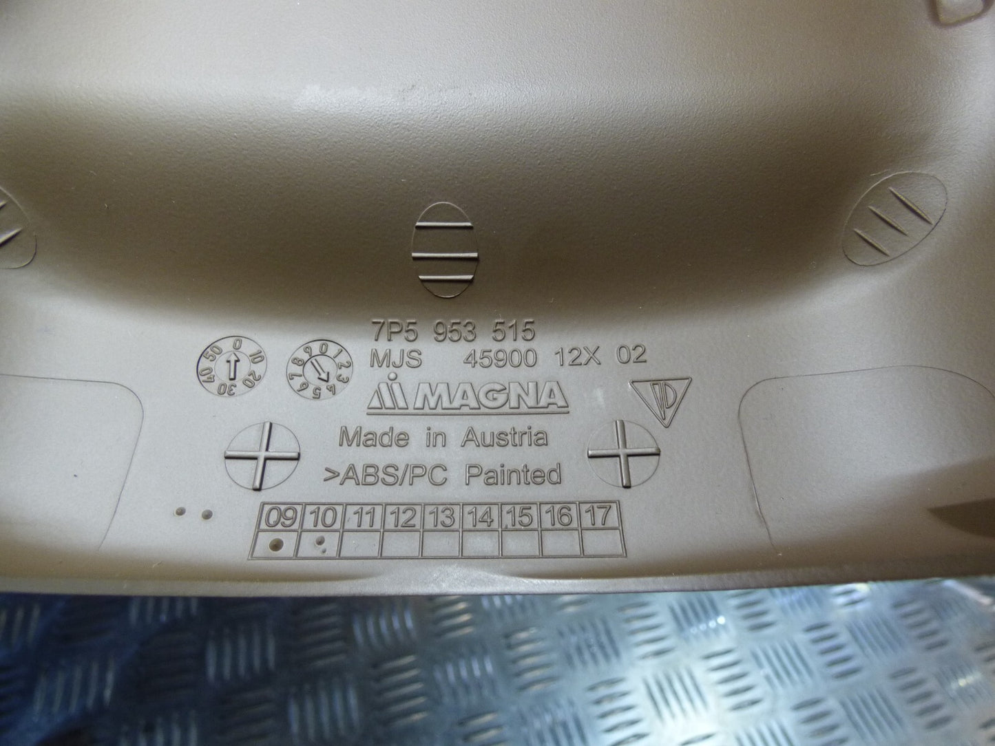 Porsche Cayenne 92A Lenksäulenverkleidung Tacho Armaturenbrett UMBRA ORIGINAL gebraucht - Verkleidung