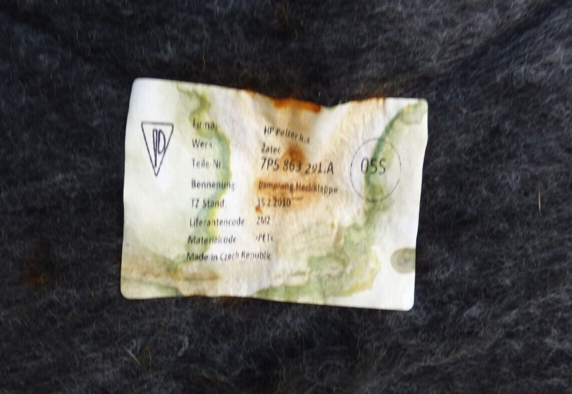 Porsche Cayenne 92A Kofferraumdeckel verkleidung 7P5867601J DE1 Brau ORIGINAL gebraucht - Heckklappen