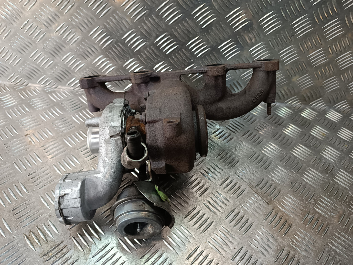 VW Transporter T5 1.9 TDI Turbo Turbolader 751851-5003S GT16 Garett ORIGINAL gebraucht - PJ0012211