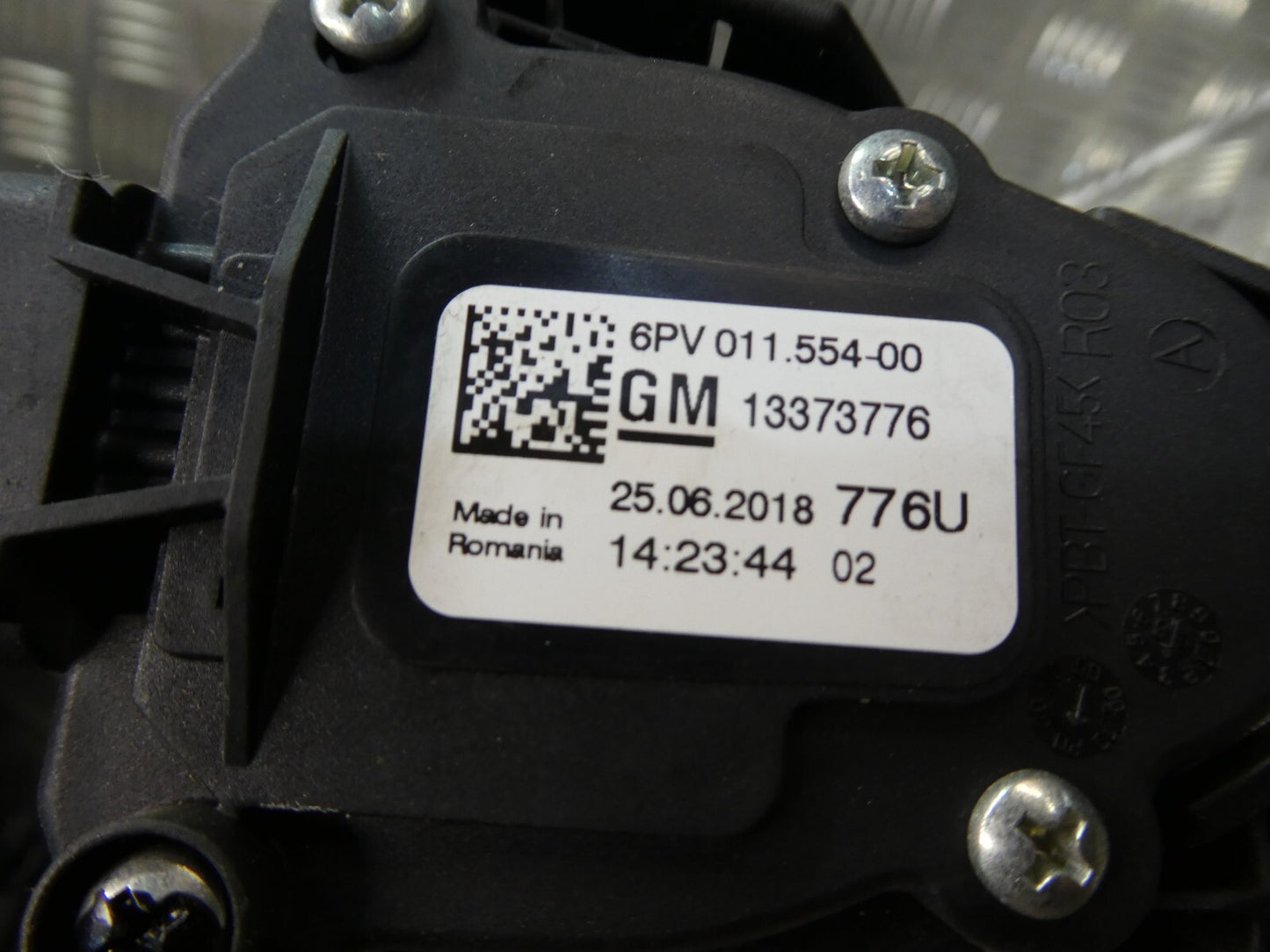 OPEL ASTRA K 1.0 TURBO Gaspedal Pedal Gaspotentiometer GM ORIGINAL gebraucht - 13373776