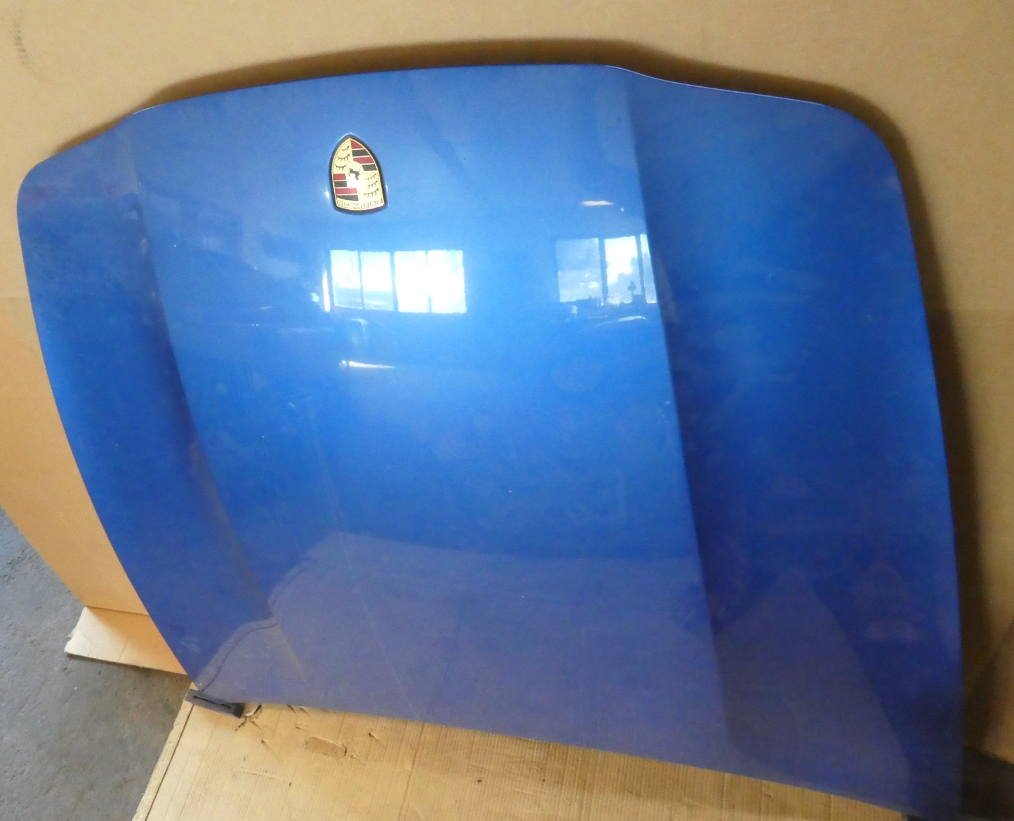Porsche 970 Facelift 2015 Motorhaube Bonet Blau ORIGINAL gebraucht - Panamera