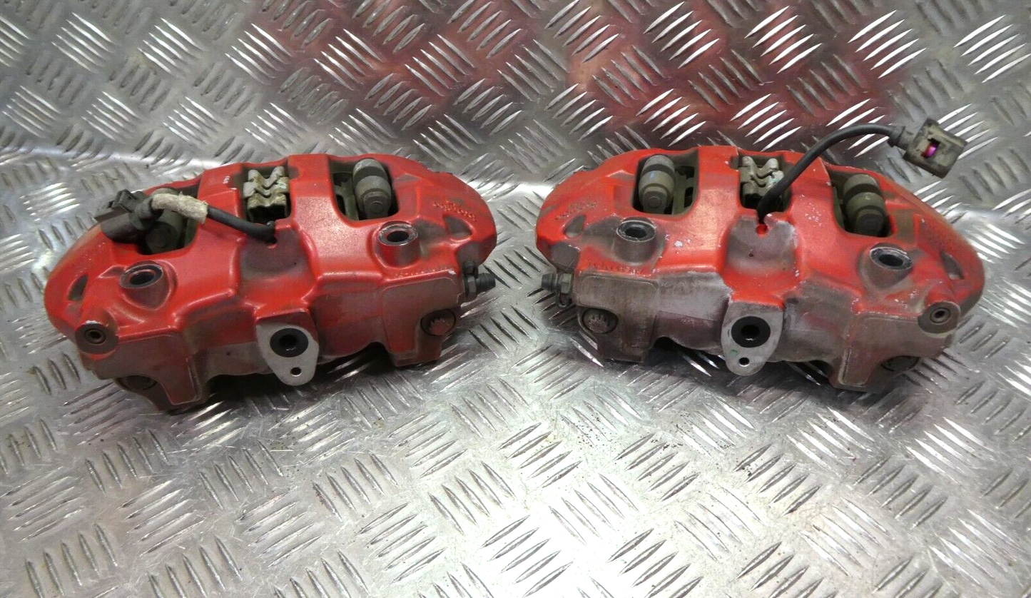 Porsche Cayenne 92A Hinten R + L BREMBO 7P0615424 + 7P0615424 ORIGINAL gebraucht - Bremssattel