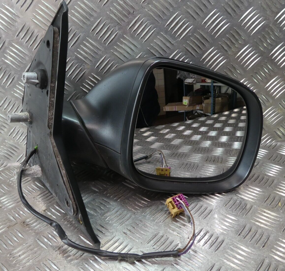 Transporter T5 Außenspiegel Seitenspiegel Rechts 5 PIN 7E1857502CK ORIGINAL gebraucht - Volkswagen