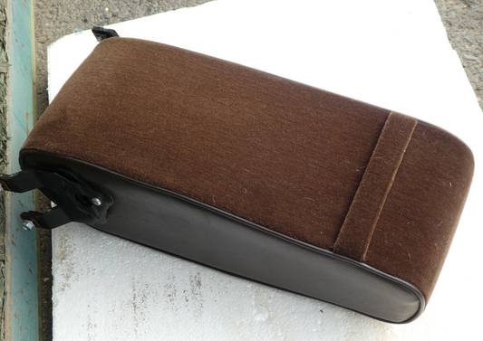Mercedes-Benz C126 SEC Coupe 126 Armlehne hinten _ Velour braun
