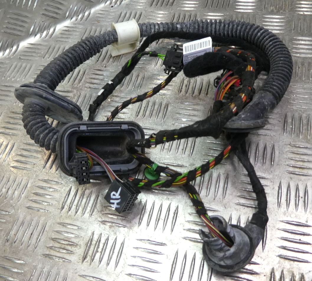 Porsche Panamera 970 2014 Hinten rechts Tür Kabelbaum Leitungssatz ORIGINAL gebraucht - 97061264103