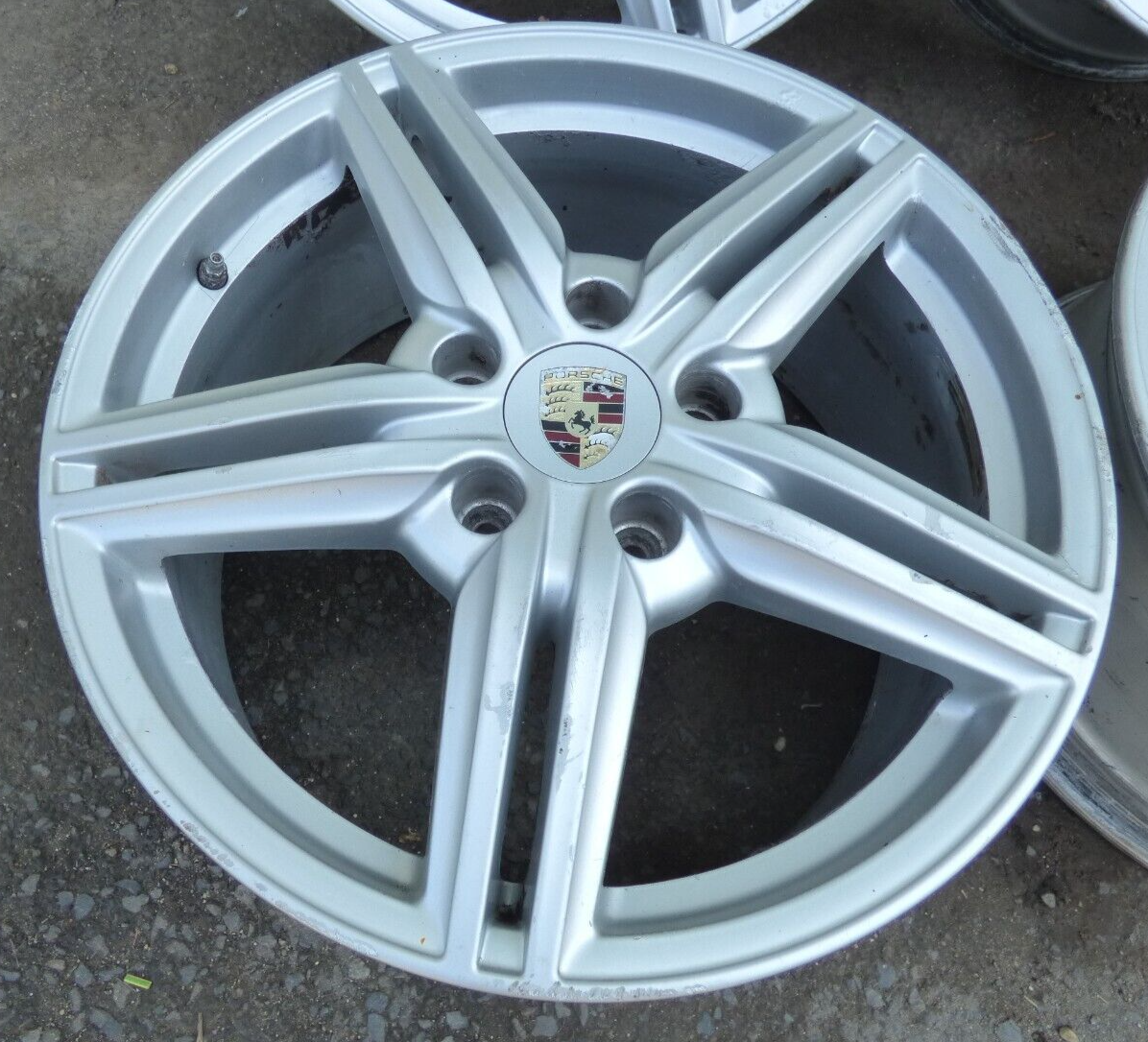 Porsche Cayenne II 92A 2012 Alufelgen Satz Felgen 19" Zoll 7P5601025E gebraucht - Original