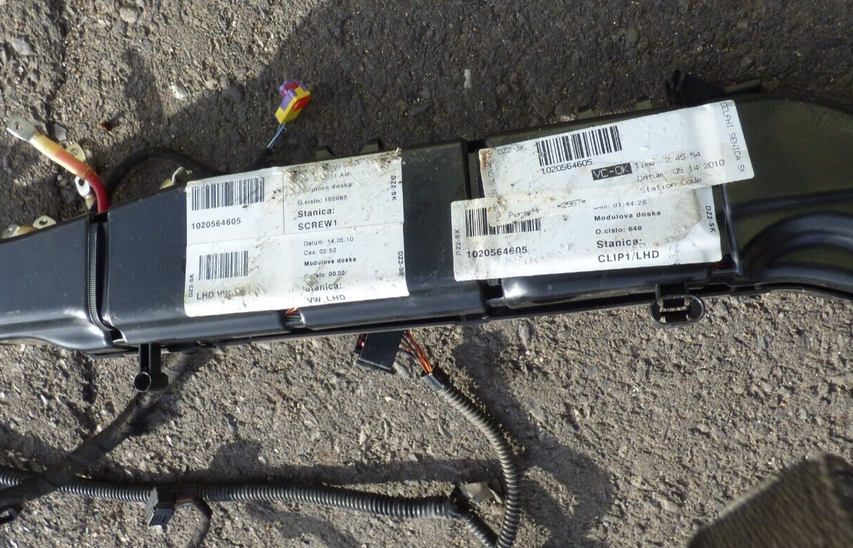 Porsche Cayenne II 92A S 3.0 Hybrid 2012 Main wiring harness ORIGINAL gebraucht - Hauptkabelbaum